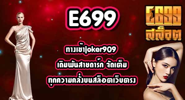 E699 ทางเข้าjoker909